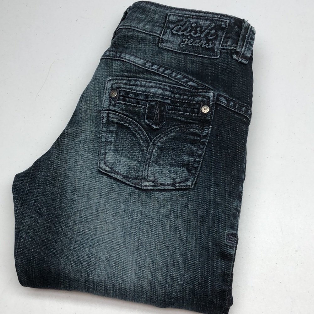 VINTAGE DISH PLEATED PARIS ULTRA SKINNY JEANS 28x32 😎